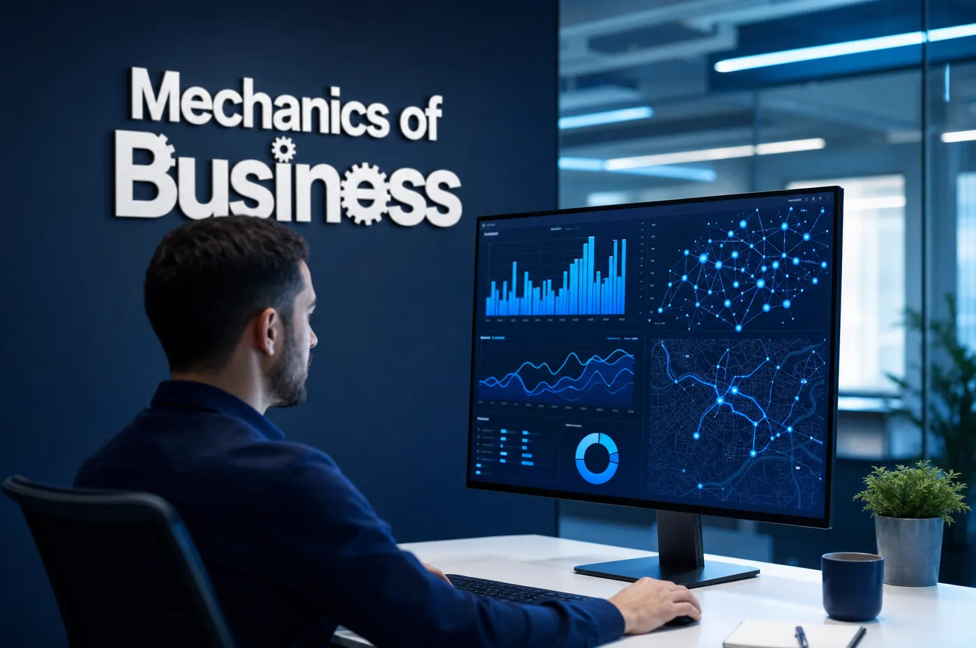 Unified private hire operational data on a clean analytics dashboard